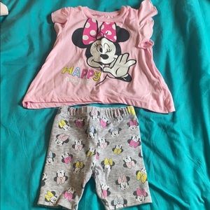 2 piece Minnie Mouse outfit